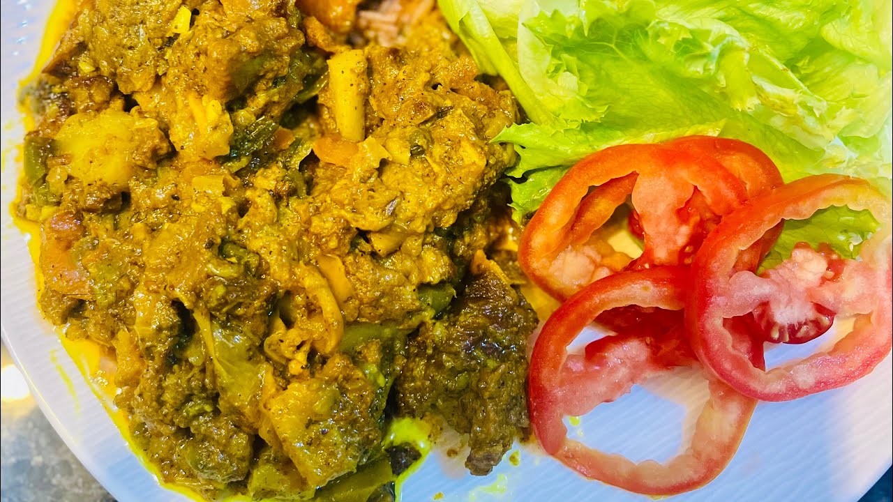 “Savory Spicy Journey: Jamaican Curry Goat Delight”